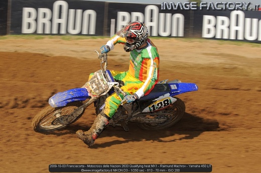 2009-10-03 Franciacorta - Motocross delle Nazioni 2633 Qualifying heat MX1 - Raimund Machrov - Yamaha 450 LIT